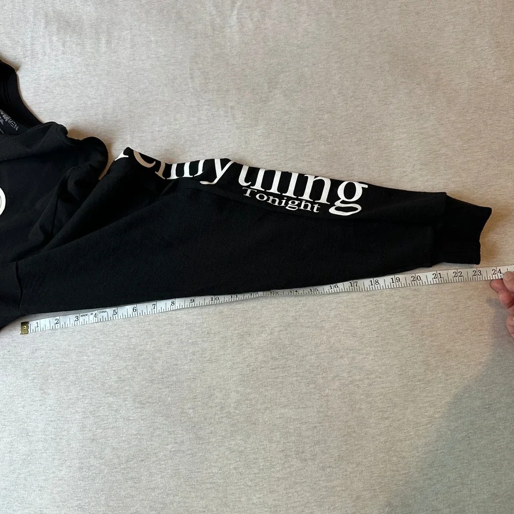 Fashion Nova Men Hennything Is Possible Long Sleeve Graphic Tee Black XL ML1323